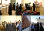 بازدید مسئولین فنی وحرفه ای از آموزشکده ونمایشگاه آثار دانشجویان گرافیک